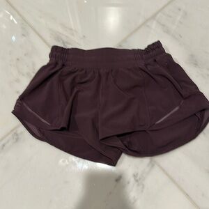 Low Rise Lululemon Hottie Hot Shorts